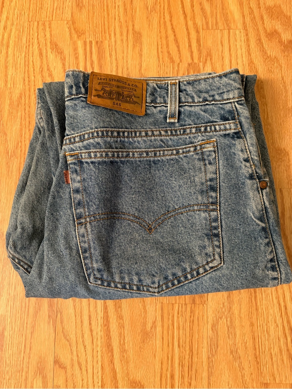 Levi's Relaxed Fit Men's Light Blue Denim Jeans